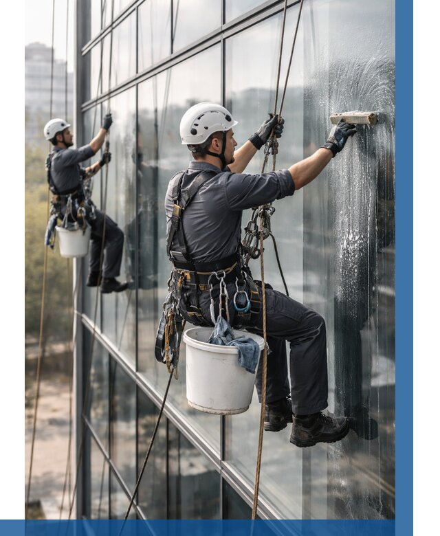 Мойка сплошного остекления в Челябинске, заказать от 309 р.| ВЫСОТНИК-Члб