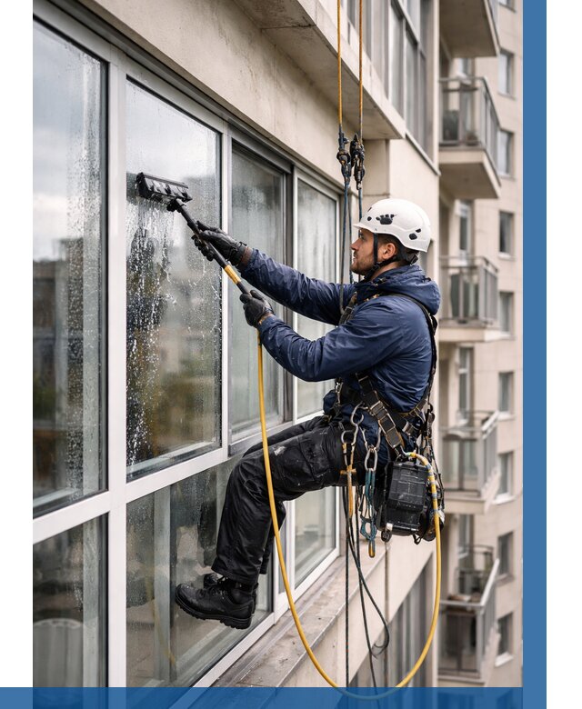 Мойка балконного остекления в Челябинске от 3609 р. | ВЫСОТНИК-Члб