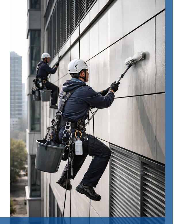 Мойка вентилируемого фасада в Челябинске от 258 р. | ВЫСОТНИК-Члб