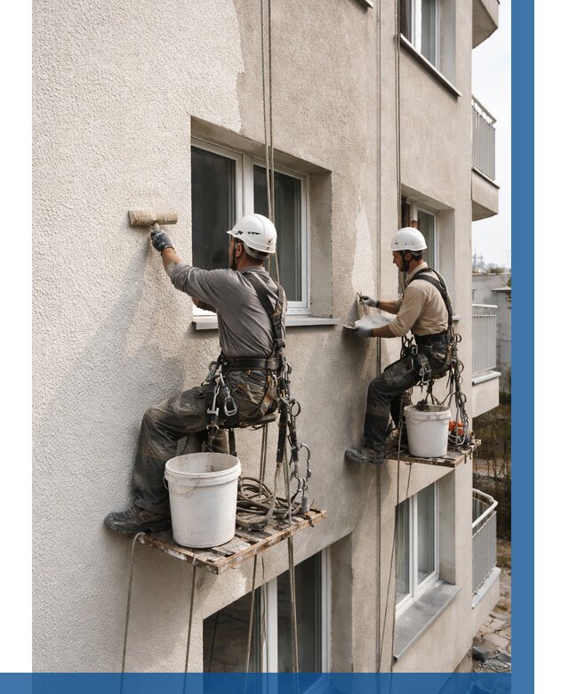 Нанесение короеда на фасад в Челябинске от 464 р. | ВЫСОТНИК-Члб