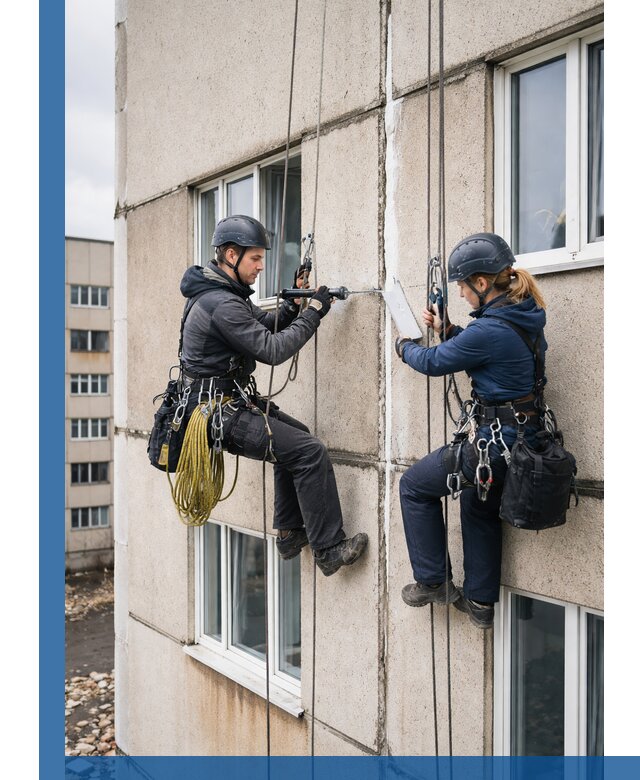 Герметизация межпанельных швов тёплым швом в Челябинске