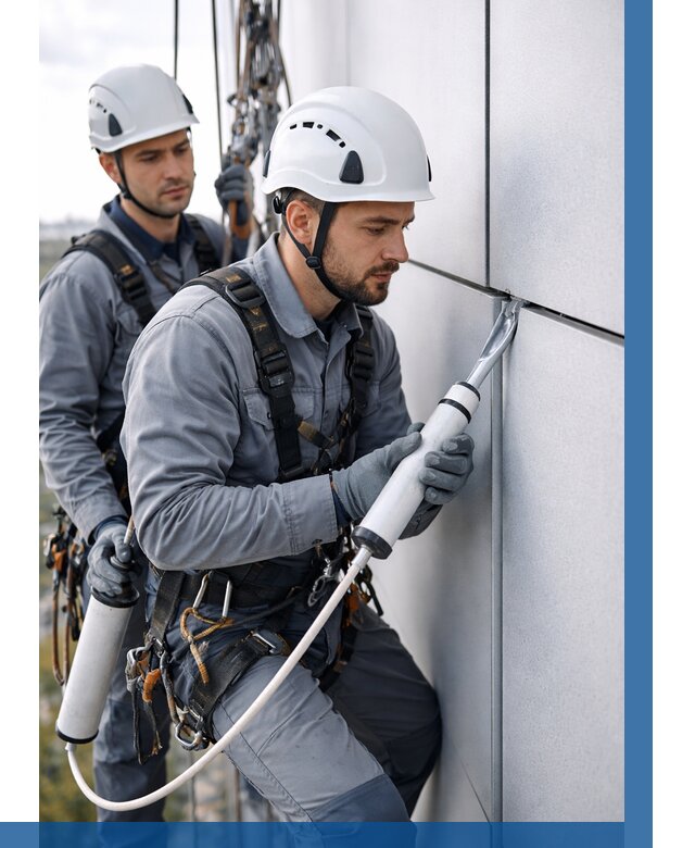 Герметизация швов вилатермом в Челябинске от 619 р. | ВЫСОТНИК-Члб