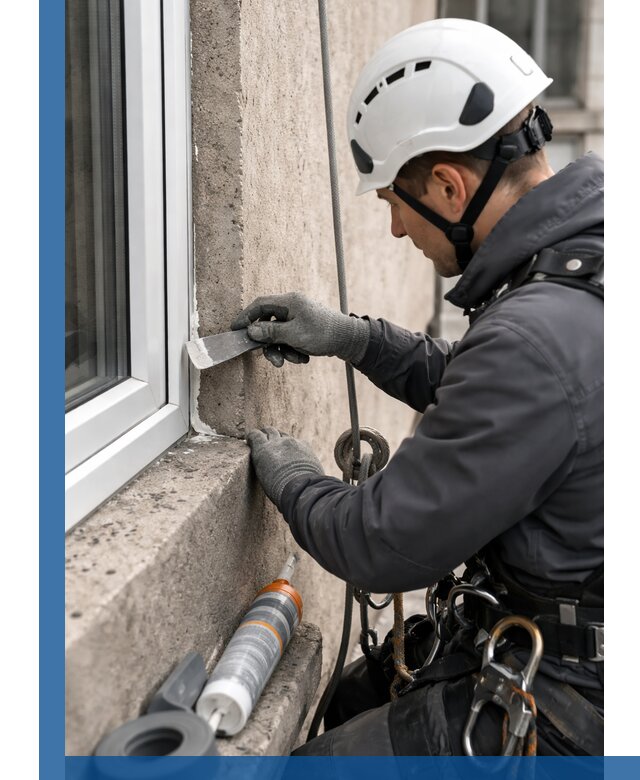 Герметизация монтажных швов окон в Челябинске с гарантией качества