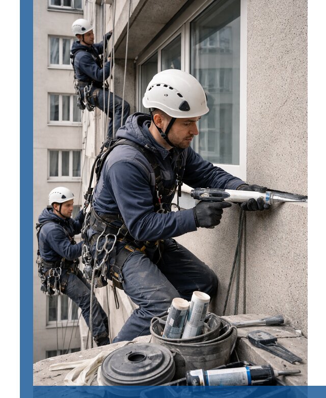 Герметизация швов лоджии в Челябинске профессионально и надежно