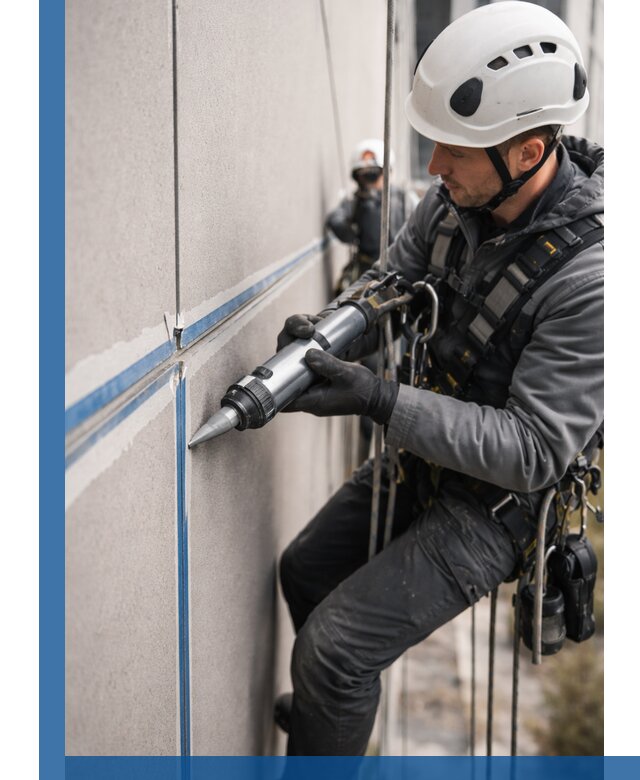 Герметизация стыков фасадных панелей в Челябинске качественно и быстро