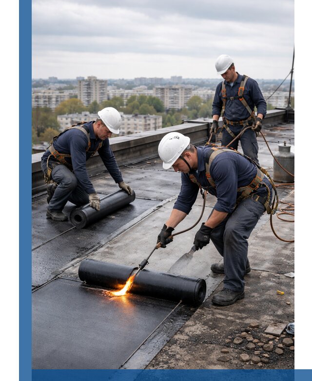 Ремонт наплавляемой кровли в Челябинске качественно и надежно