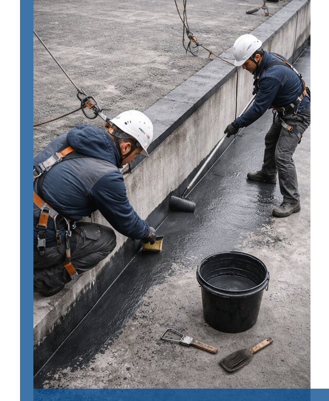 Гидроизоляция кровли жидкой резиной профессионально в Челябинске