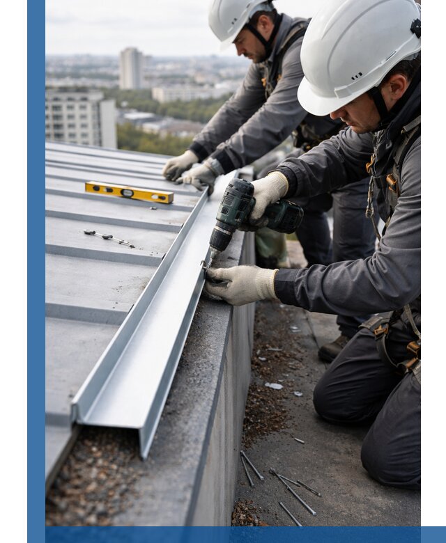 Монтаж капельника на кровле в Челябинске с гарантией качества