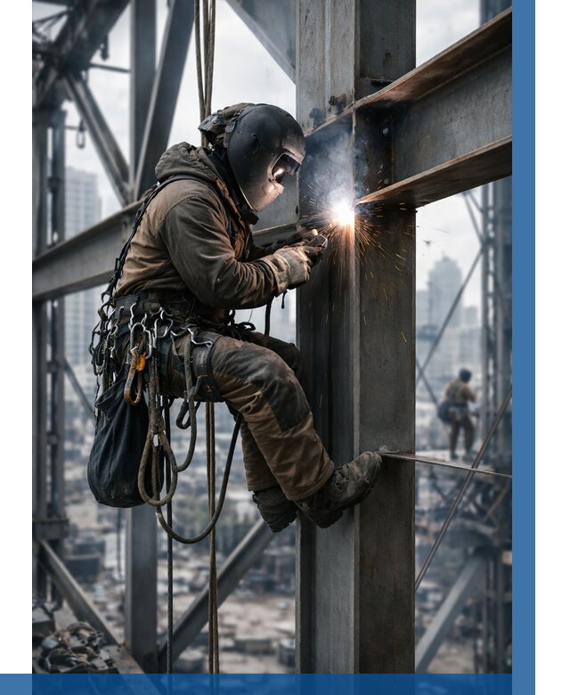 Высотные сварочные работы в Челябинске от 3609 р. | ВЫСОТНИК-Члб