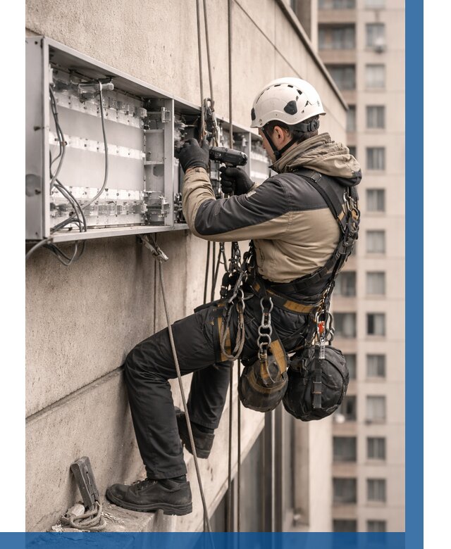 Ремонт вывески на высоте в Челябинске от 4640 р. | ВЫСОТНИК-Члб