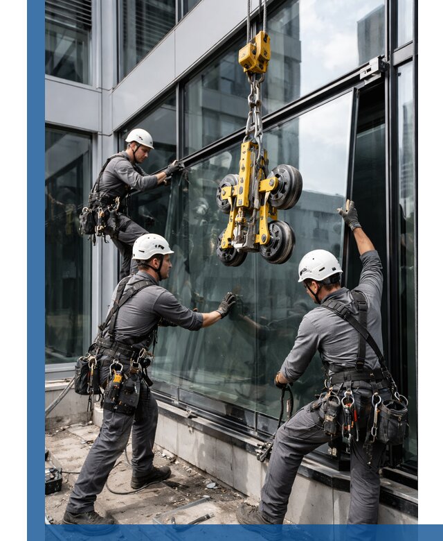 Структурное остекление фасадов в Челябинске монтаж и обслуживание