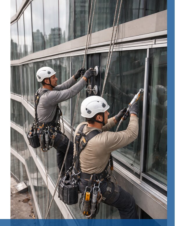 Радиусное остекление фасада в Челябинске от 12374 р. | ВЫСОТНИК-Члб