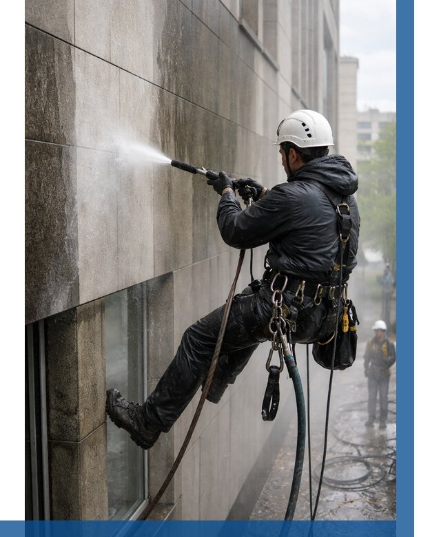 Гидроструйная очистка поверхностей в Челябинске от 877 р. | ВЫСОТНИК-Члб