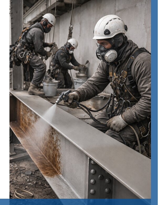 Антикоррозионная покраска металла в Челябинске от 722 р. | ВЫСОТНИК-Члб