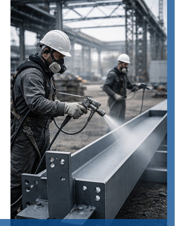 Антикорроз. обработка металлоконстр. в Челябинске от 464 р. | ВЫСОТНИК-Члб