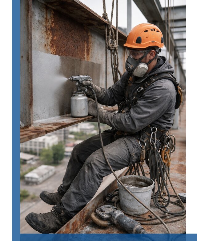 Антикоррозионная обработка металлоконструкций в Челябинске под ключ