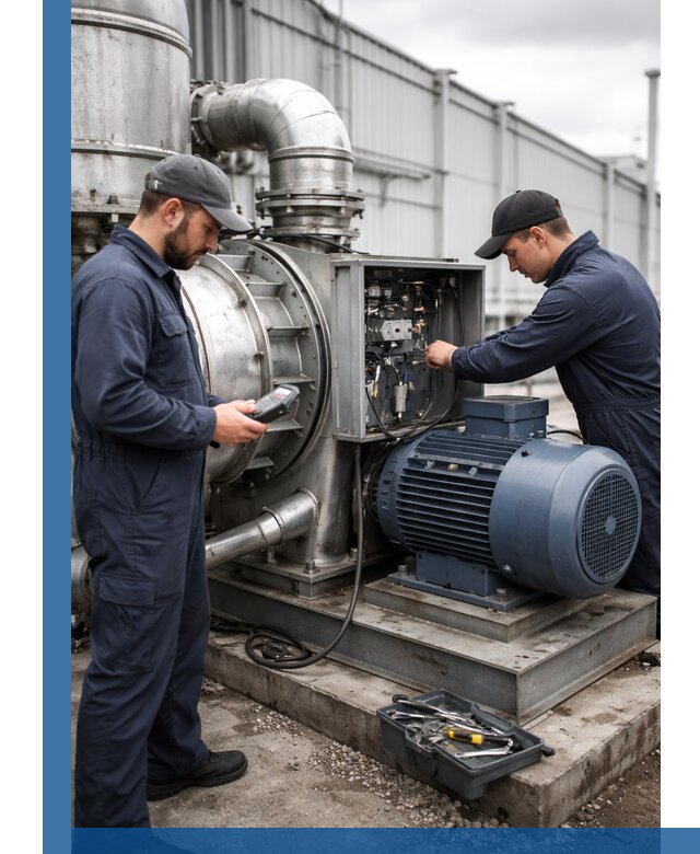 Техническое обслуживание промышленного оборудования в Челябинске
