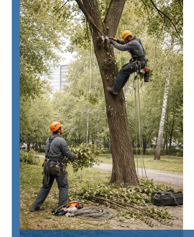 Санитарная обрезка деревьев в Челябинске, профессионально и безопасно