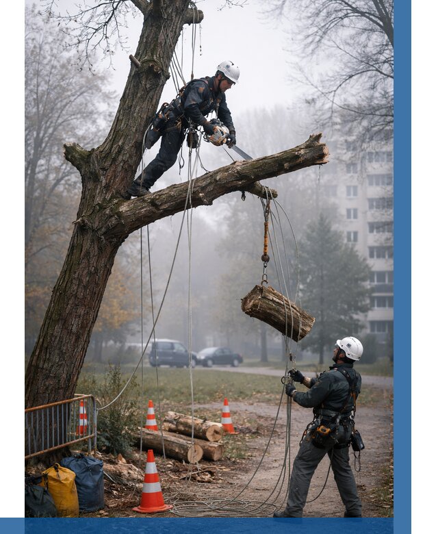 Удаление аварийных деревьев в Челябинске от 15468 р. | ВЫСОТНИК-Члб