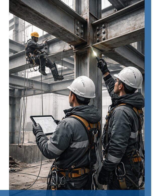 Обследование металлоконструкций в Челябинске от 5672 р. | ВЫСОТНИК-Члб